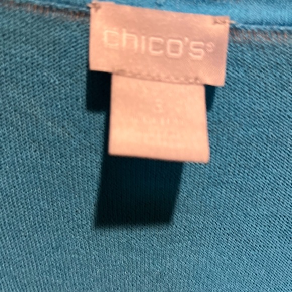 151. WOMENS CHICO’S 3/XL DETAIL TOP - Picture 2 of 4